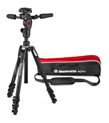 Manfrotto Befree 3-Way Live Advanced 4-Section Tripod with Befree 3-Way Live Head