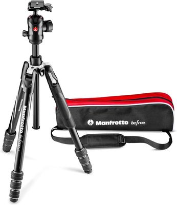 Manfrotto Befree GT 4-Section Aluminum Travel Tripod with 496 Ball Head