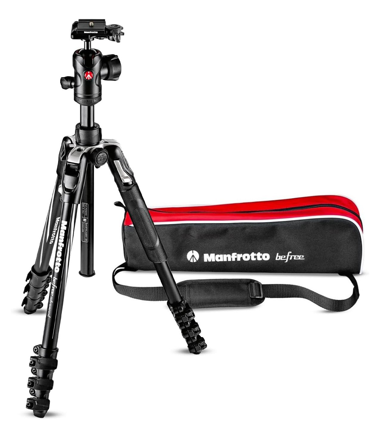 Manfrotto Befree Advanced Lever 4-Section Aluminum Travel Tripod with Ball Head