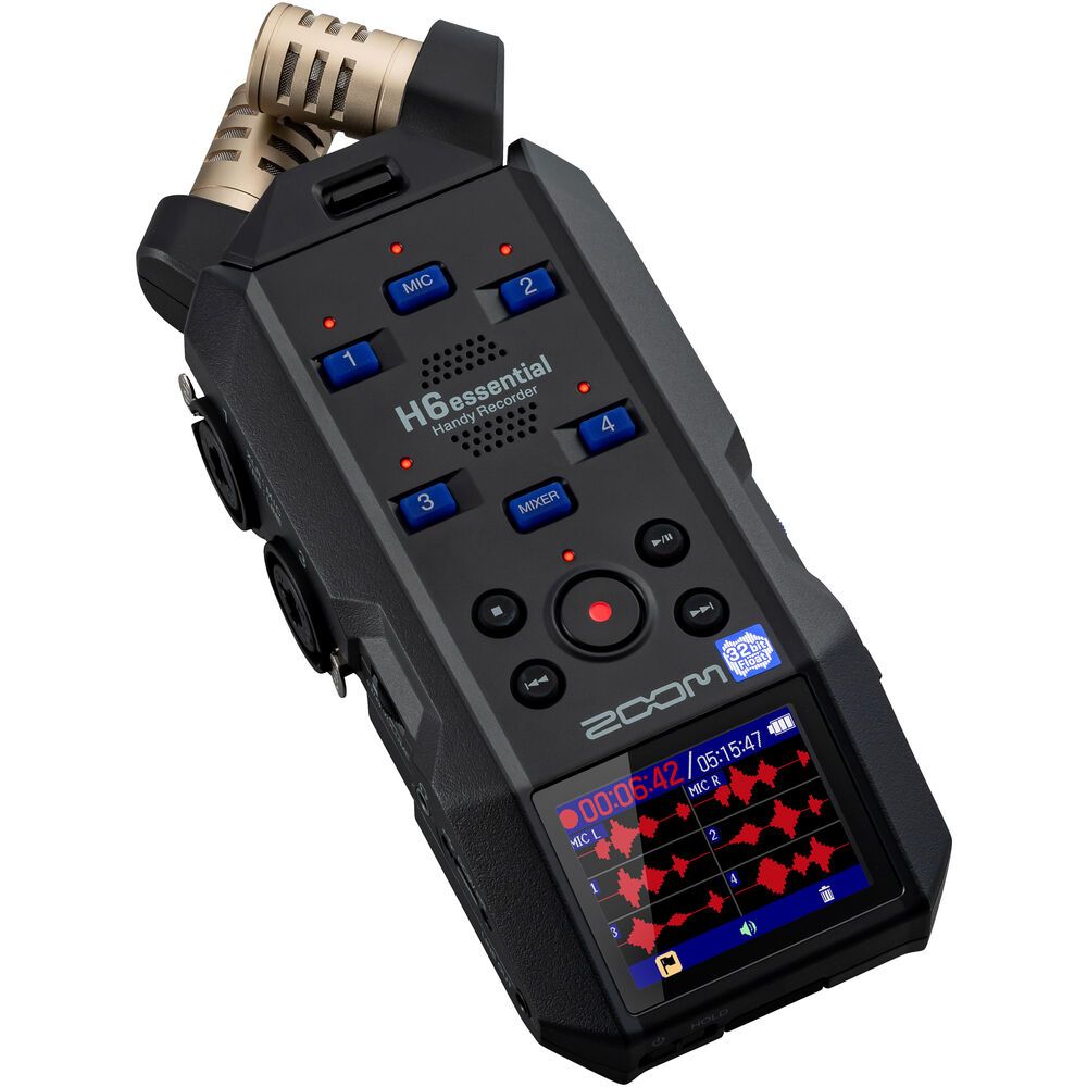 Zoom H6 essential Portable Audio Recorder Zoom H6 essential Portable Audio Recorder