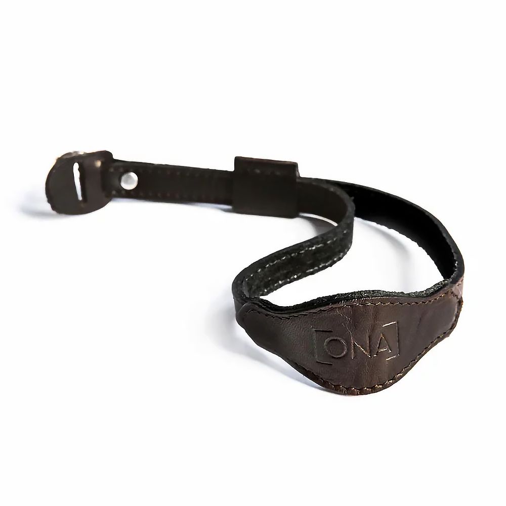 ONA Kyoto Leather Camera Wrist Strap - Dark Truffle