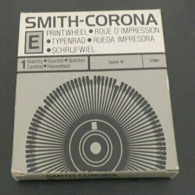 Smith Corona Coromatic 1200 H-series Printwheel Courier 10, x1pcs UK