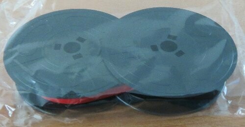 Olivetti Valentine/Linea 88/Roma/Dora Spool Ribbon BK/RD, x1pcs, UK
