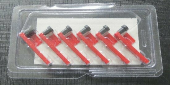 Honeywell Chart Recorder Pen, 30735489-002, Red, x6pcs