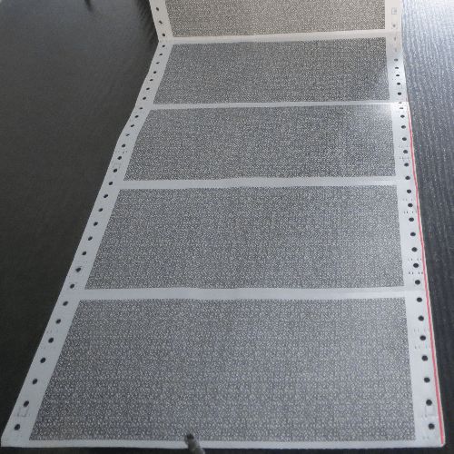 Impact Dot Matrix Printer PIN Password Access Code Anti-Tamper Mailers