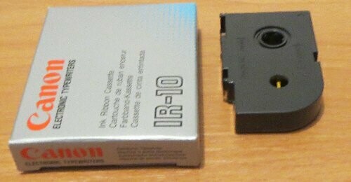 Canon IR10 Typewriter Ink Ribbon Original, BK, x1pcs UK Canon IR10 Typewriter Ink Ribbon Original, BK, x1pcs UK