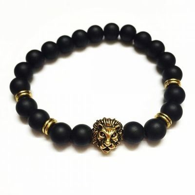 Black Lion beads