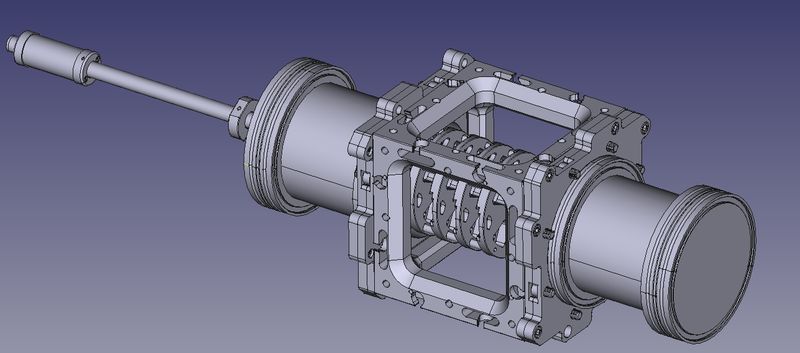 Rotating Vacuum Storage Cube