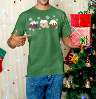 Christmas Pudding- T-shirt 