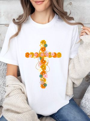 Flower Cross