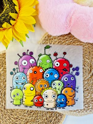 DTF Transfer Print - Monster Gang