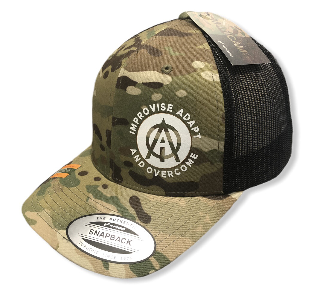 IAO Retro Camo Trucker