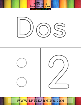Coloring Pages NUMBERS 1-10