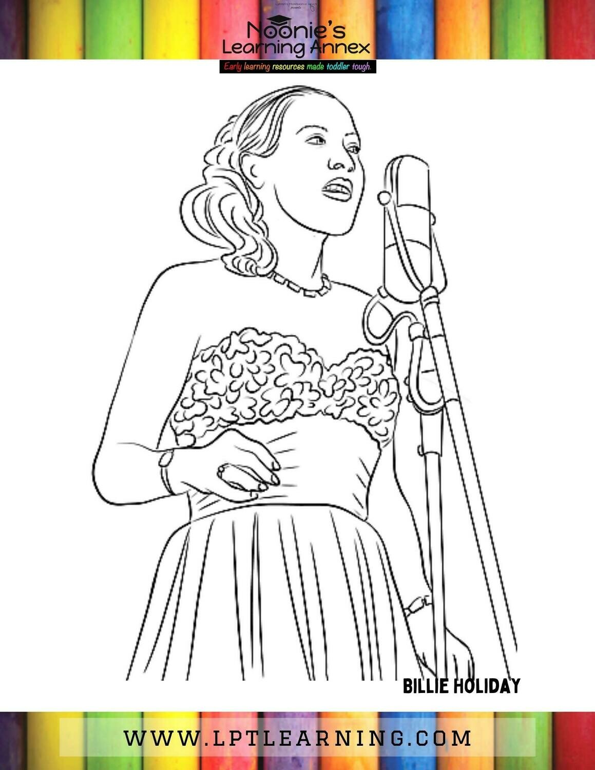 Coloring Pages BLACK HISTORY MONTH