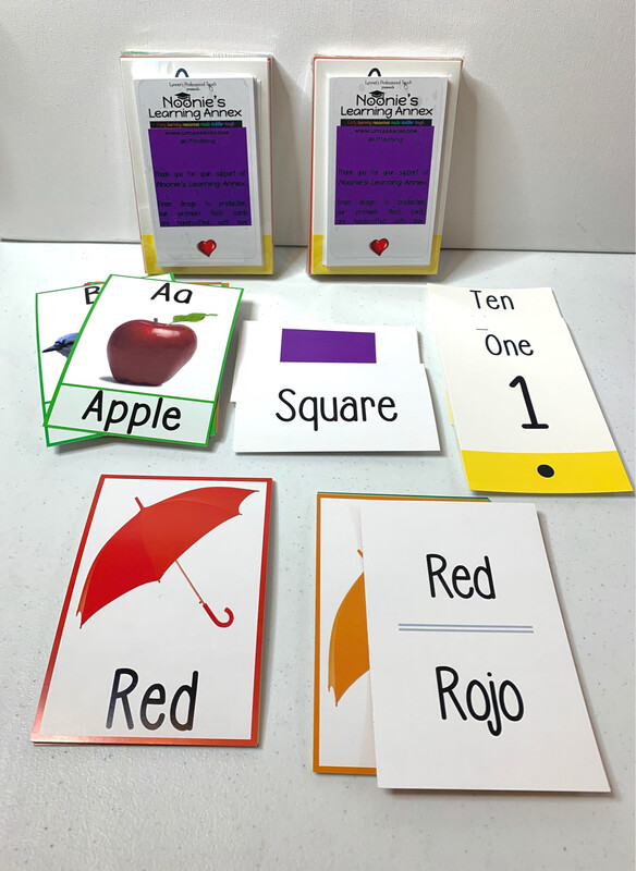 CLEARANCE - 5-set Flash Card Bundle (x2)