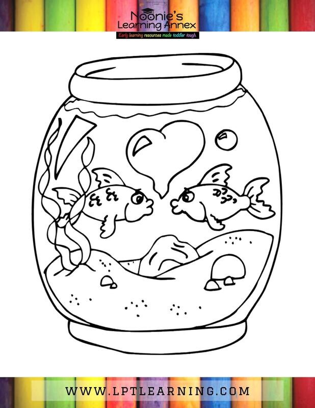 Coloring Pages VALENTINE'S DAY