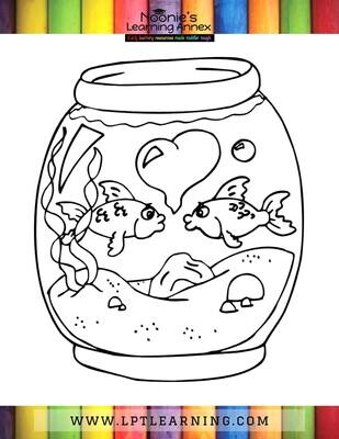 Coloring Pages VALENTINE'S DAY