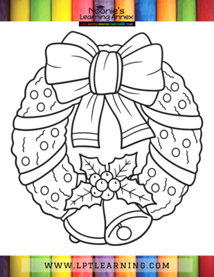 Coloring Pages HAPPY HOLIDAYS