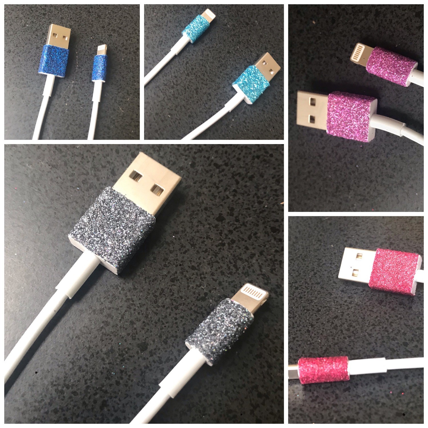 Glitter Charging Cable