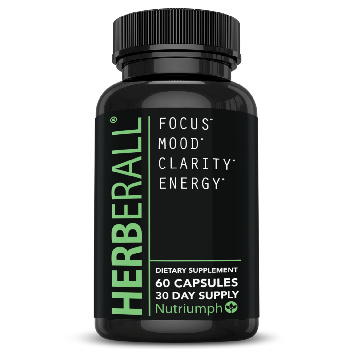 HERBERALL® - Improve Memory & Concentration, Focus Brain Support
