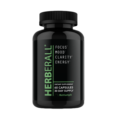 HERBERALL® - Improve Memory & Concentration, Focus Brain Support