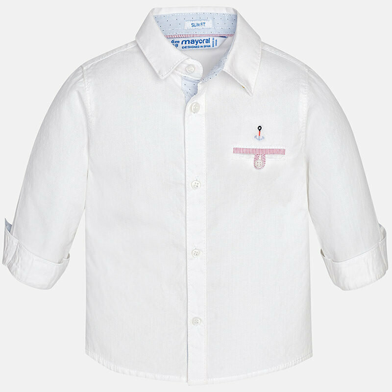White Dress Shirt 1170B 9m