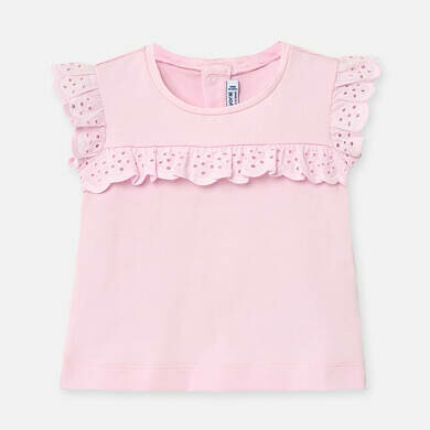 Pink Ruffled T-Shirt 1061 6m 