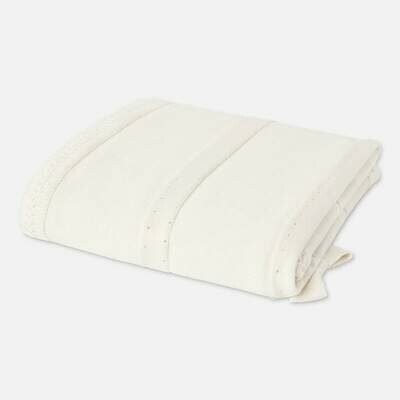 White Knit Blanket 9657