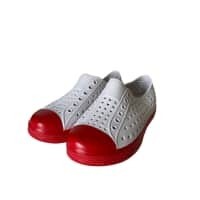 White & Red Water Shoes