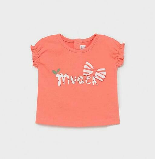 Coral Bow T-Shirt 1072