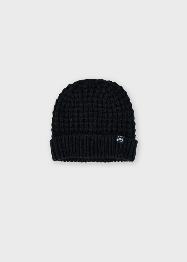 Black Knit Cap 10159