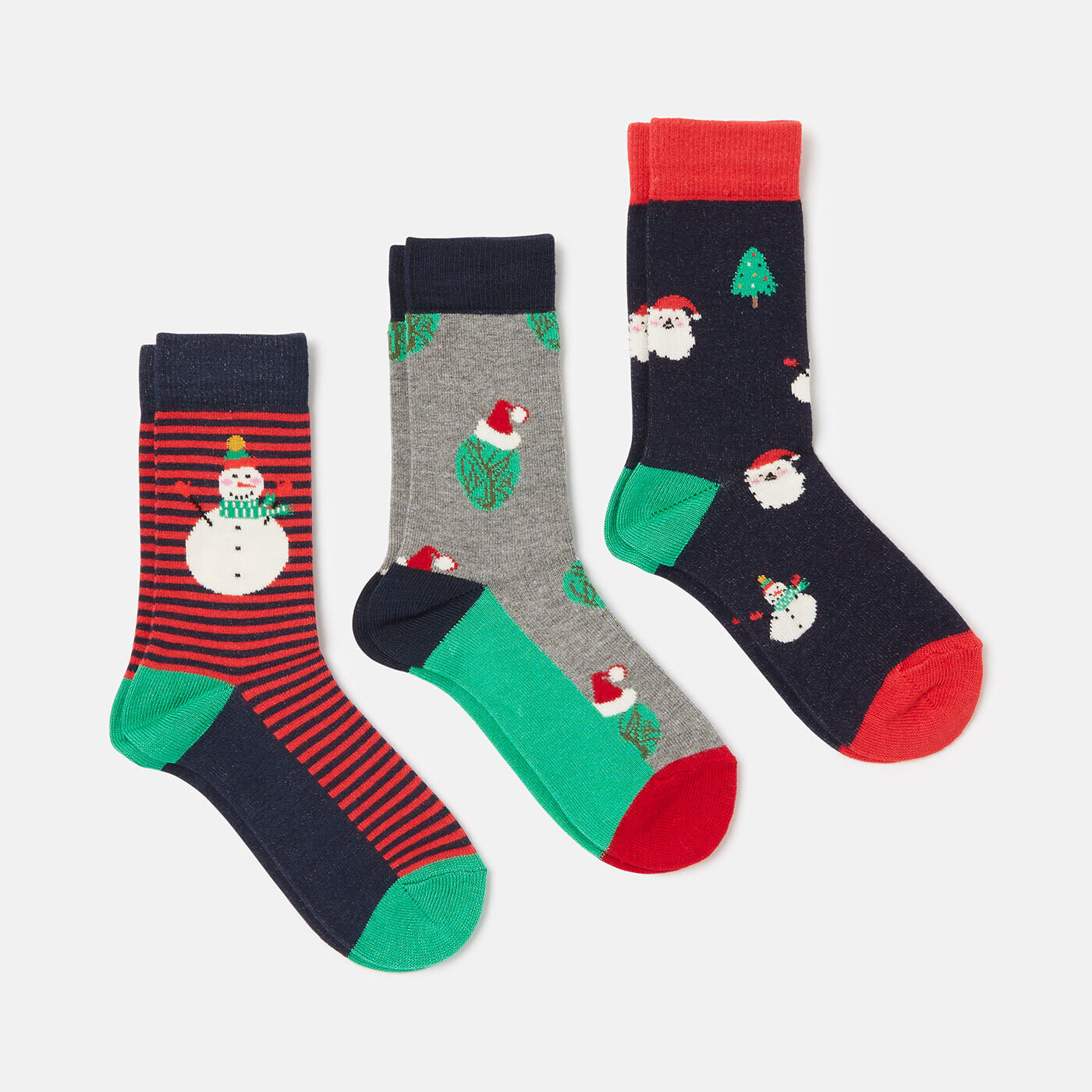 Festive Snowman Socks