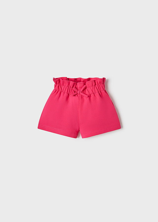 Magenta Plush Shorts 1237