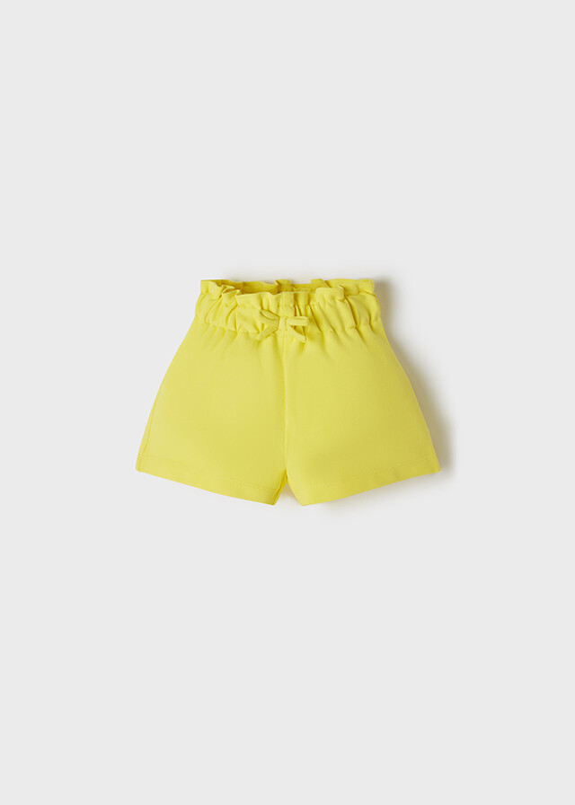 Yellow Plush Shorts 1237