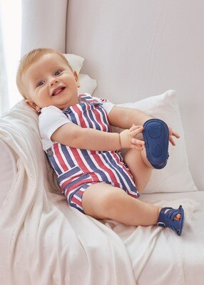 Striped Overall Set 1646
