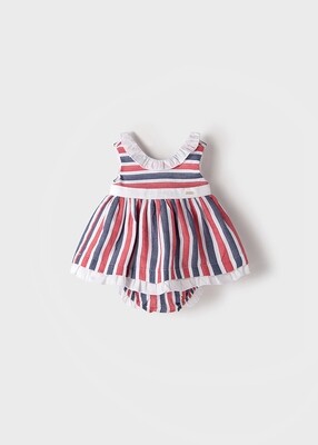Striped Dress Set 1847