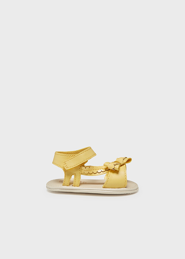 Yellow Bow Sandals 9522
