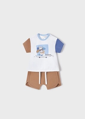 Pup on the Go Shorts Set 1682