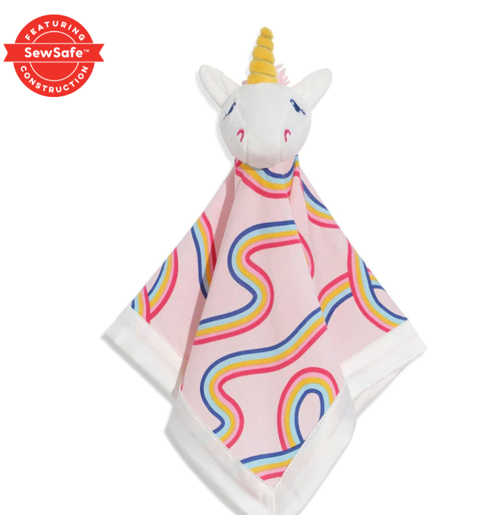 Taffy Unicorn Lovey Blanket