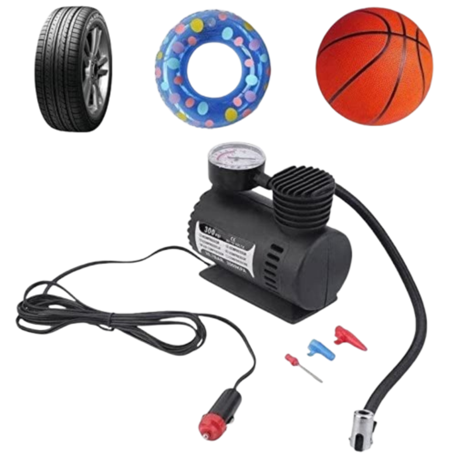 MINI COMPRESOR DE AIRE PORTATIL 12V