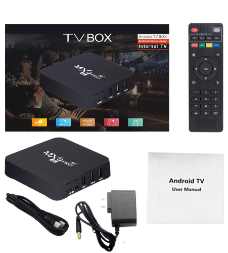 TV BOX 4 GB + 64 RAM