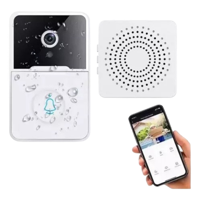TIMBRE INALÁMBRICO INTELIGENTE WIFI CÁMARA HD