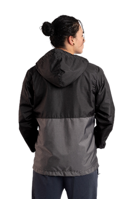 CHAQUETA ROMPEVIENTOS FORRADA HOMBRE NEGRA