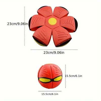 PELOTA VOLADORA DE JUGUETE PARA PERROS