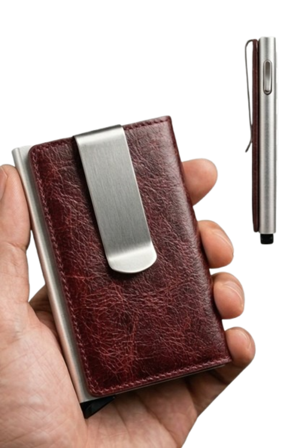 BILLETERA TARJETERO INTELIGENTE POP UP