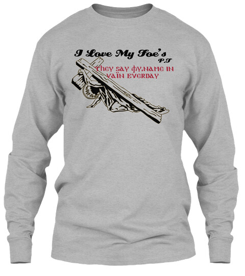 Platinum Touch ®A Symbol Of Real 
Long Sleeve (Feel My Pain)