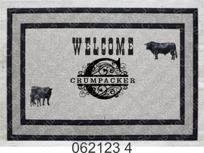 C.J. BRAND DESIGNS 4-6 /C.J MERCANTILE DOORMAT DESIGNS FOR CUSTOMIZATION/3 DIFFERENT DESIGNS PER PRODUCT PAGE. Page 2