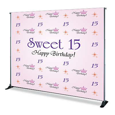 8'x10' Step & Repeat Banner