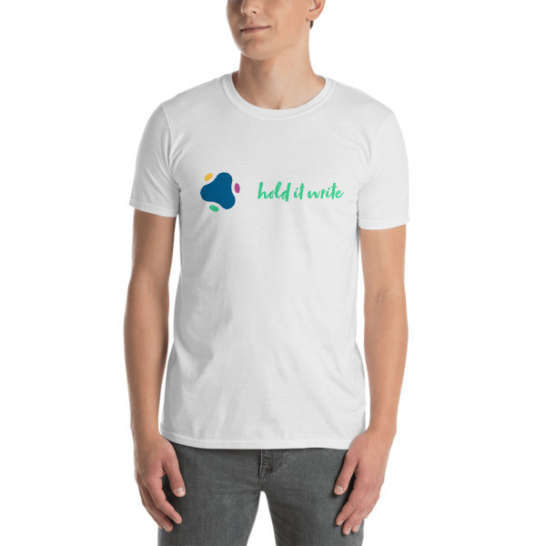 Unisex Hold It Write Custom T-Shirt