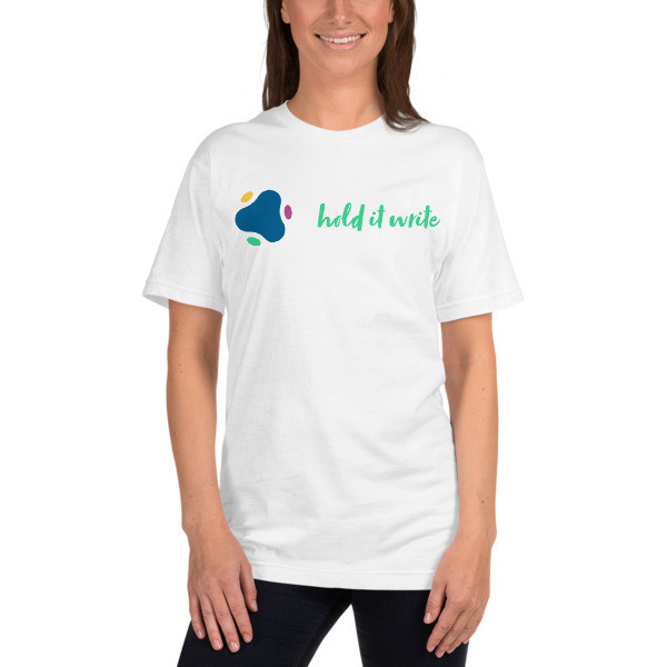 Unisex American Apparel Hold It Write Custom T-Shirt